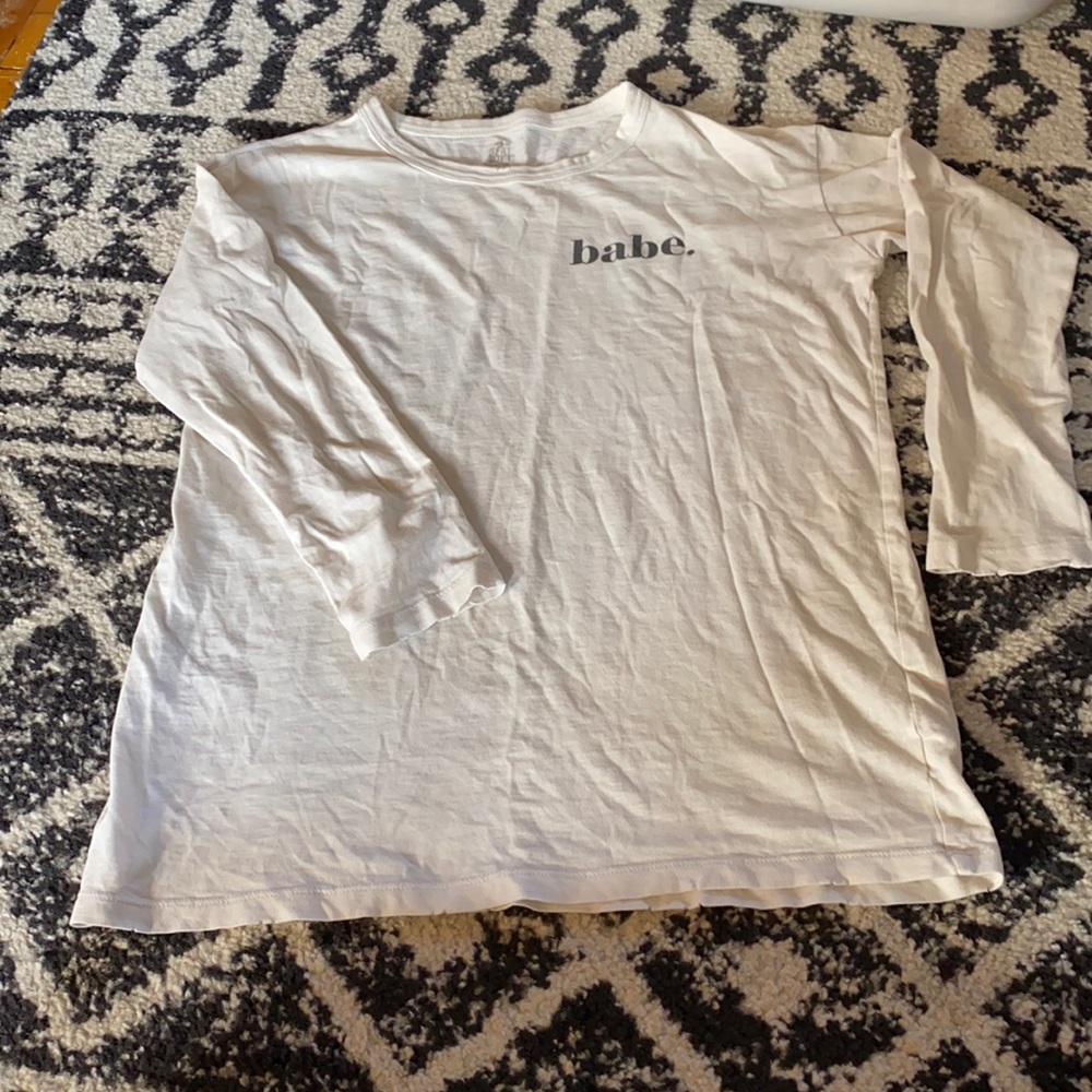 Aerie Graphic long sleeve t